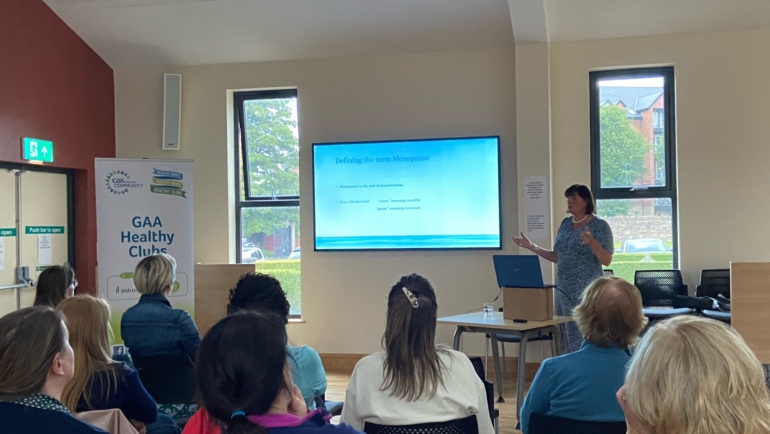 Bredagh GAC Menopause Awareness Session – Monday 25th August 2022 – Event Recap
