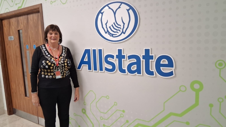Women’s Health Nurse Anne McGale RGN leads menopause awareness session at Allstate Northern Ireland as part of Menopause Awareness Month 2025